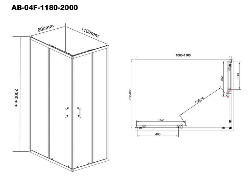 Фото AQUABATH AB-04F-1180-2000