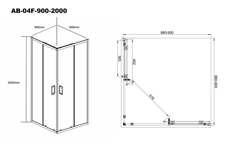 Фото AQUABATH AB-04F-900-2000