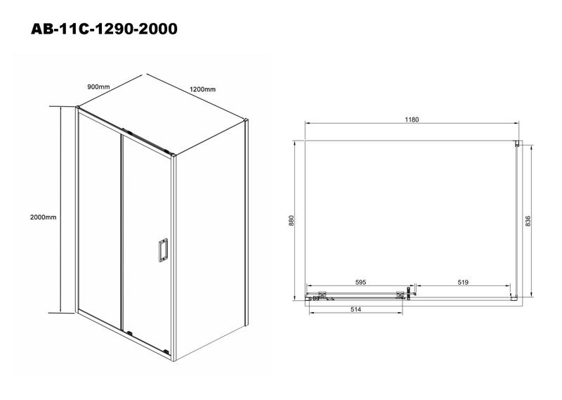 Фото AQUABATH AB-11C-1290-2000-GY