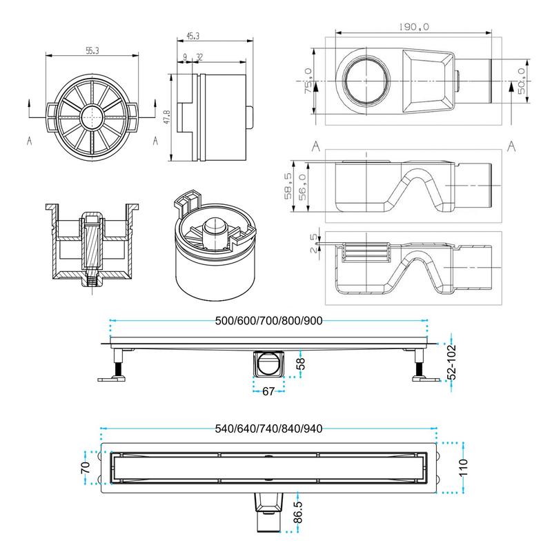 Фото AQUABATH AB010-SS-900